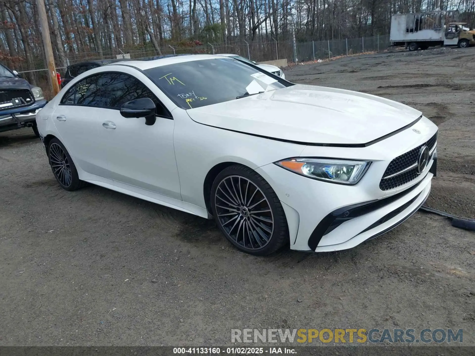 1 Photograph of a damaged car W1K2J5KB1NA099209 MERCEDES-BENZ CLS 450 COUPE 2022