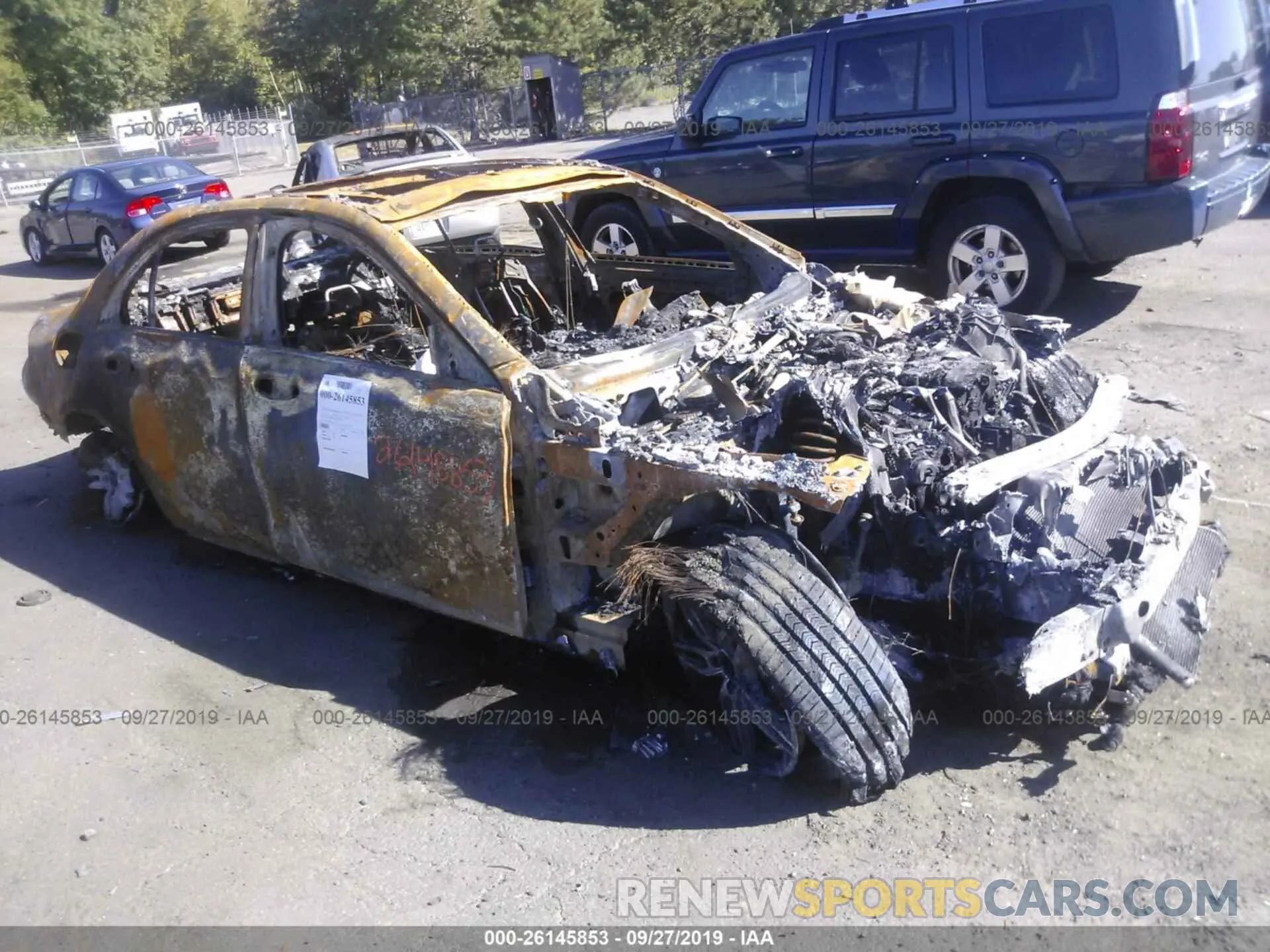 1 Photograph of a damaged car WDDZF4KB0KA612858 MERCEDES-BENZ E 2019