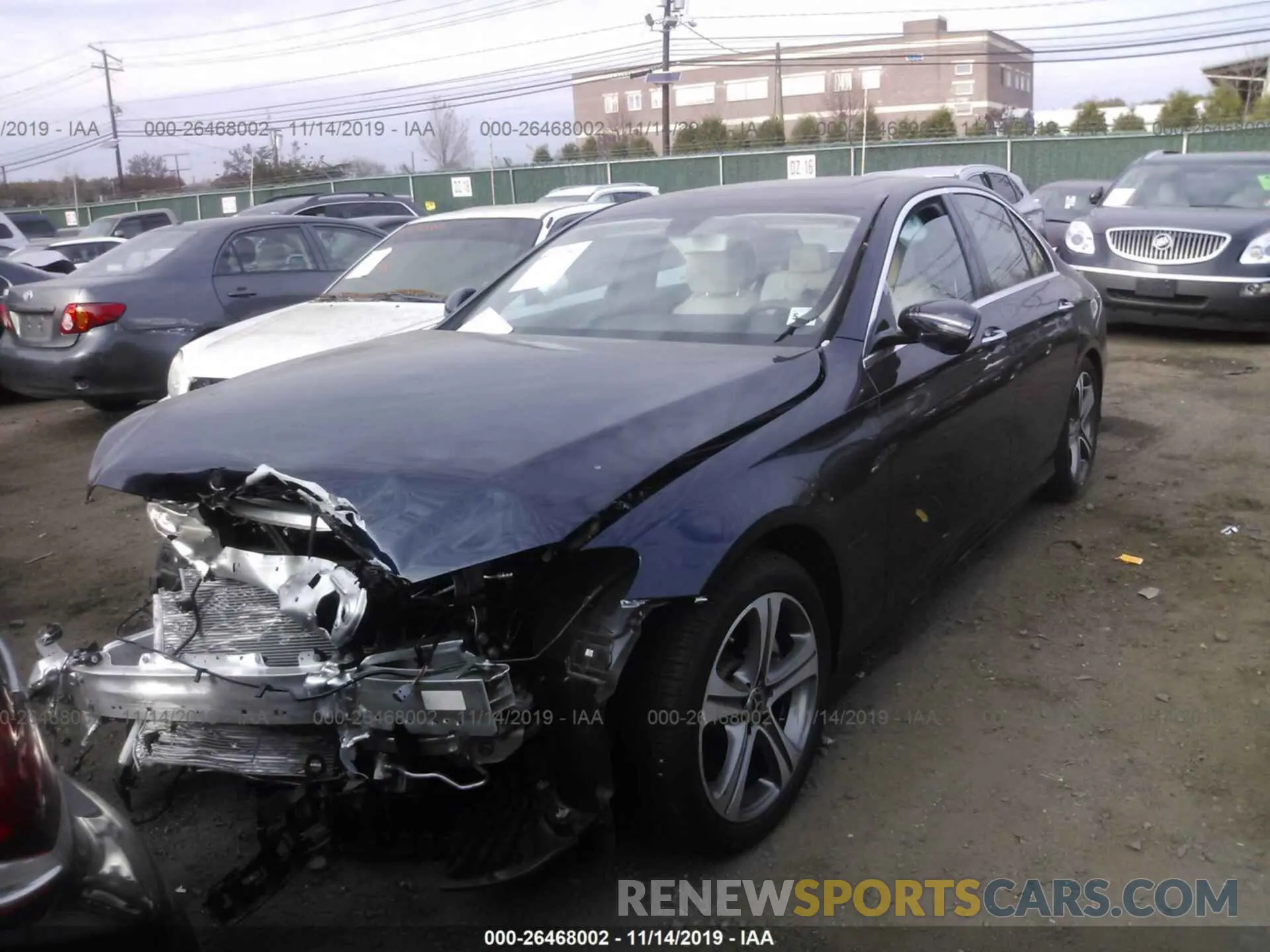 2 Photograph of a damaged car WDDZF4KB4KA628576 MERCEDES-BENZ E 2019