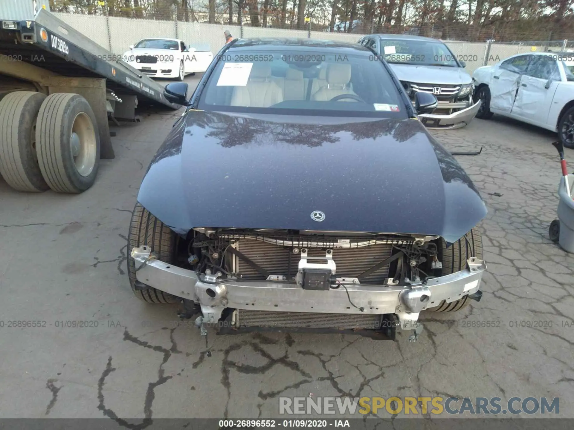 6 Photograph of a damaged car WDDZF4KBXKA549820 MERCEDES-BENZ E 2019