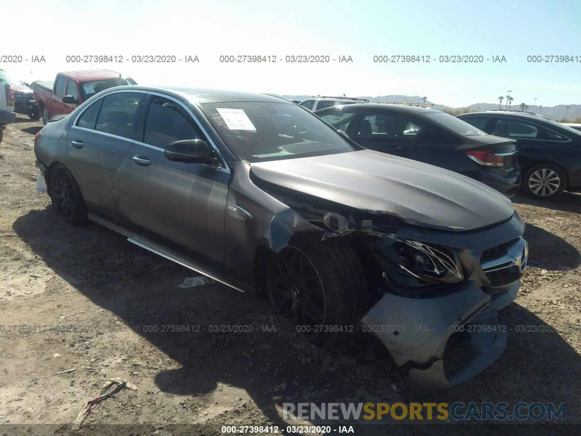 1 Photograph of a damaged car WDDZF8KB0KA509642 MERCEDES-BENZ E 2019