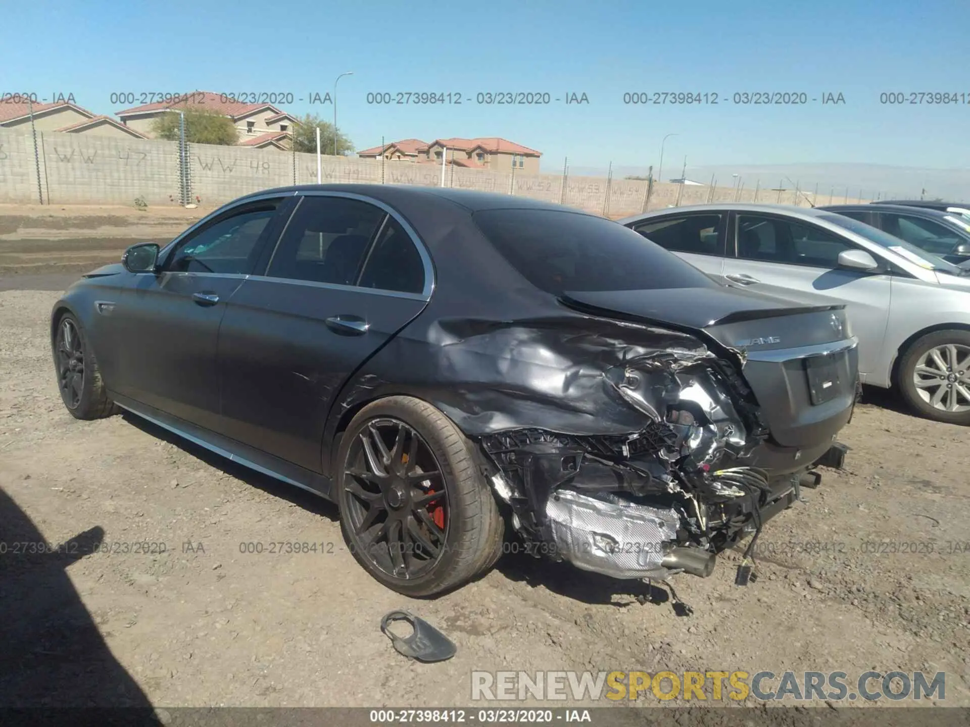 3 Photograph of a damaged car WDDZF8KB0KA509642 MERCEDES-BENZ E 2019