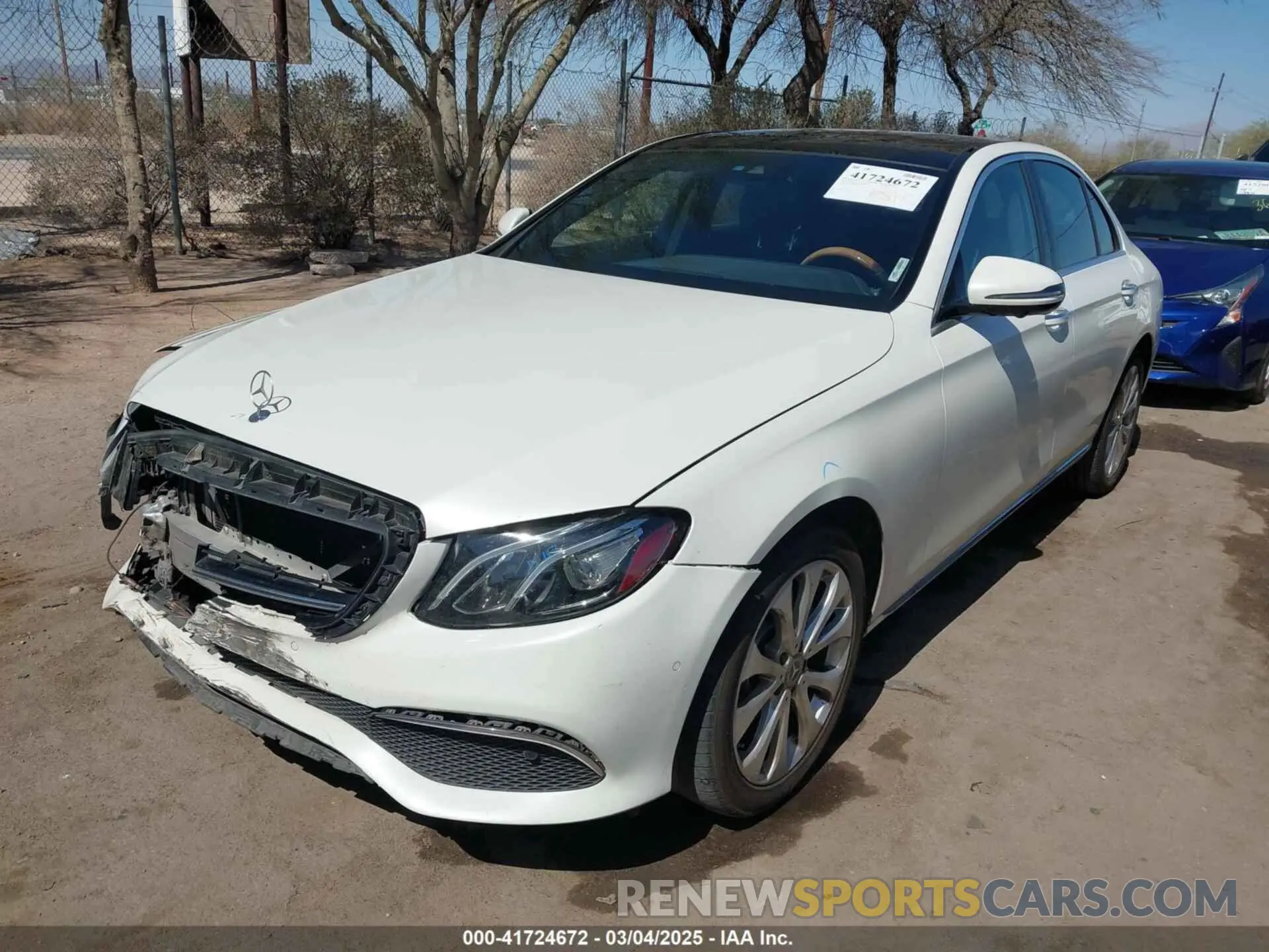 2 Photograph of a damaged car WDDZF4JBXKA597397 MERCEDES-BENZ E 300 2019