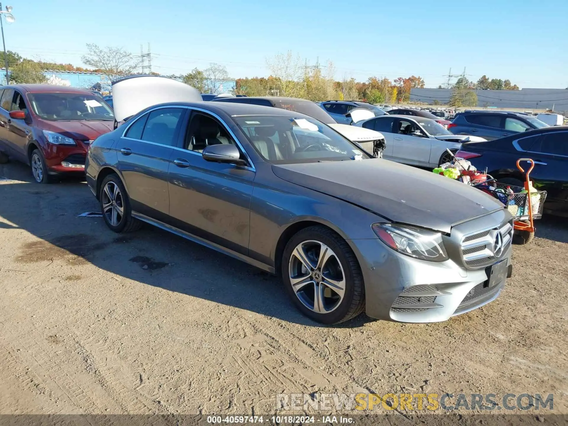 1 Фотография поврежденного автомобиля WDDZF4KB0KA512713 MERCEDES-BENZ E 300 2019