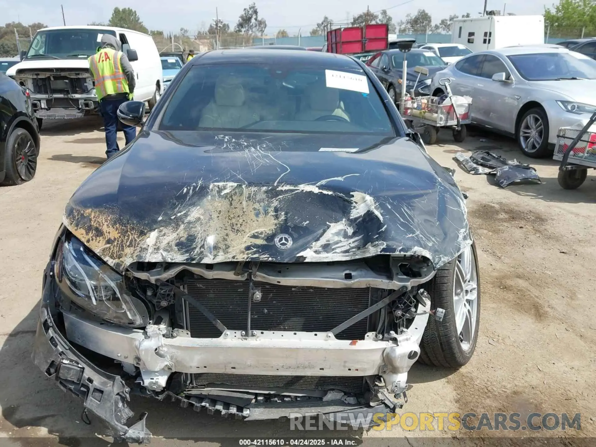 13 Photograph of a damaged car W1KZF8DB6LA845682 MERCEDES-BENZ E 350 2020