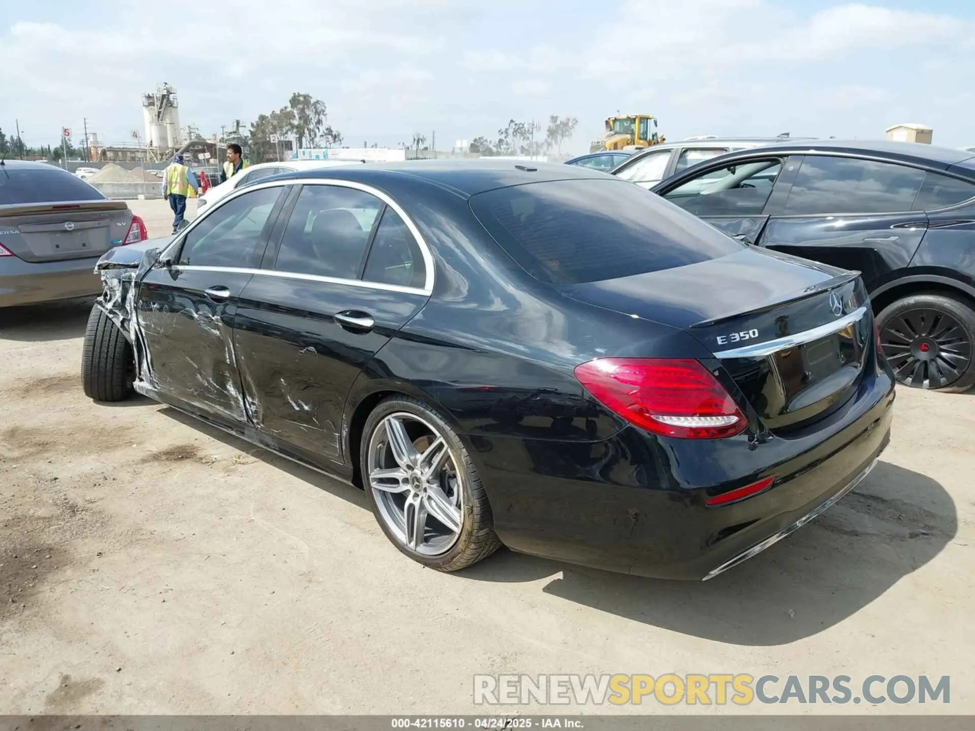 3 Photograph of a damaged car W1KZF8DB6LA845682 MERCEDES-BENZ E 350 2020