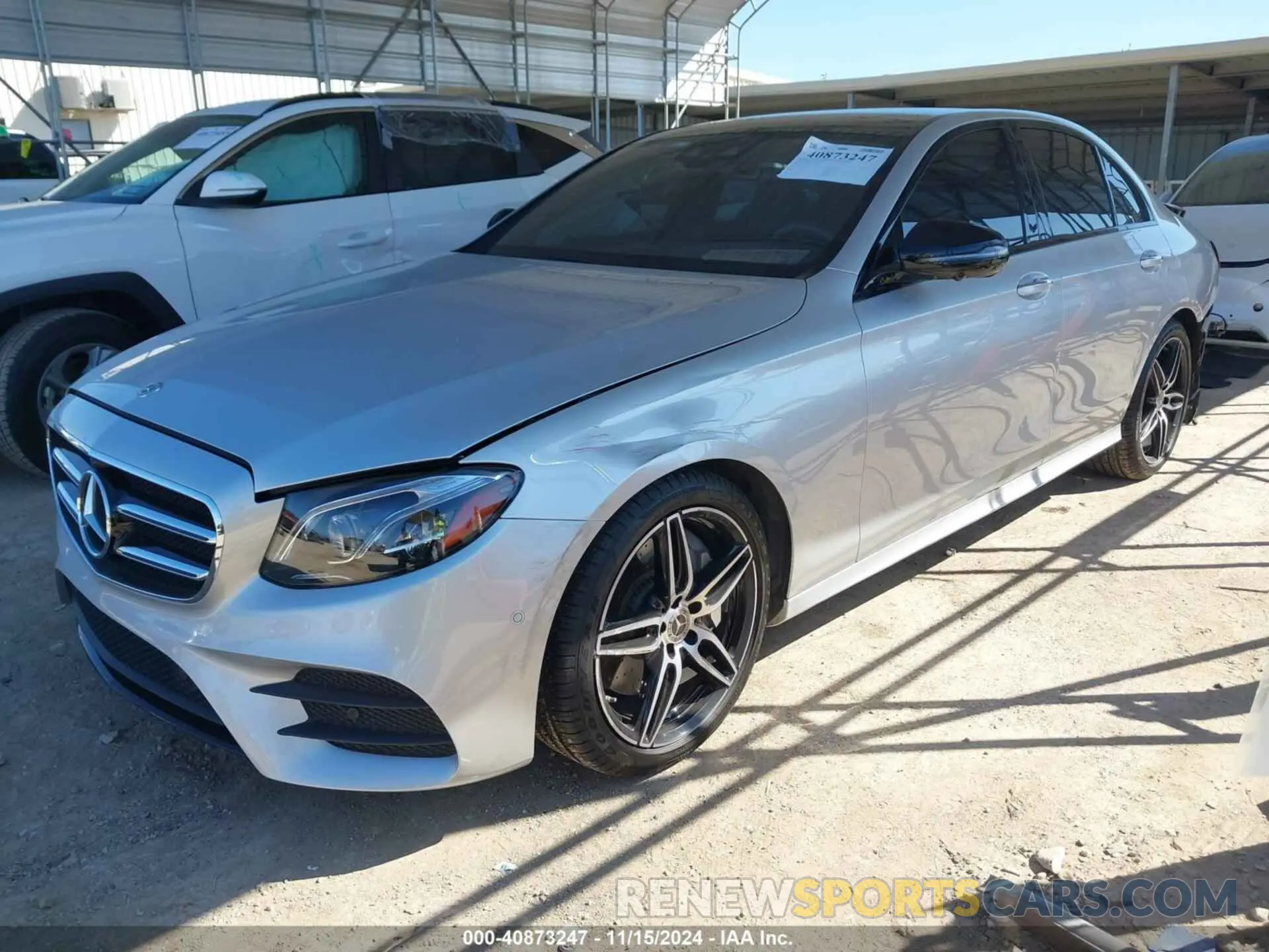 2 Photograph of a damaged car WDDZF8DB5LA711049 MERCEDES-BENZ E 350 2020