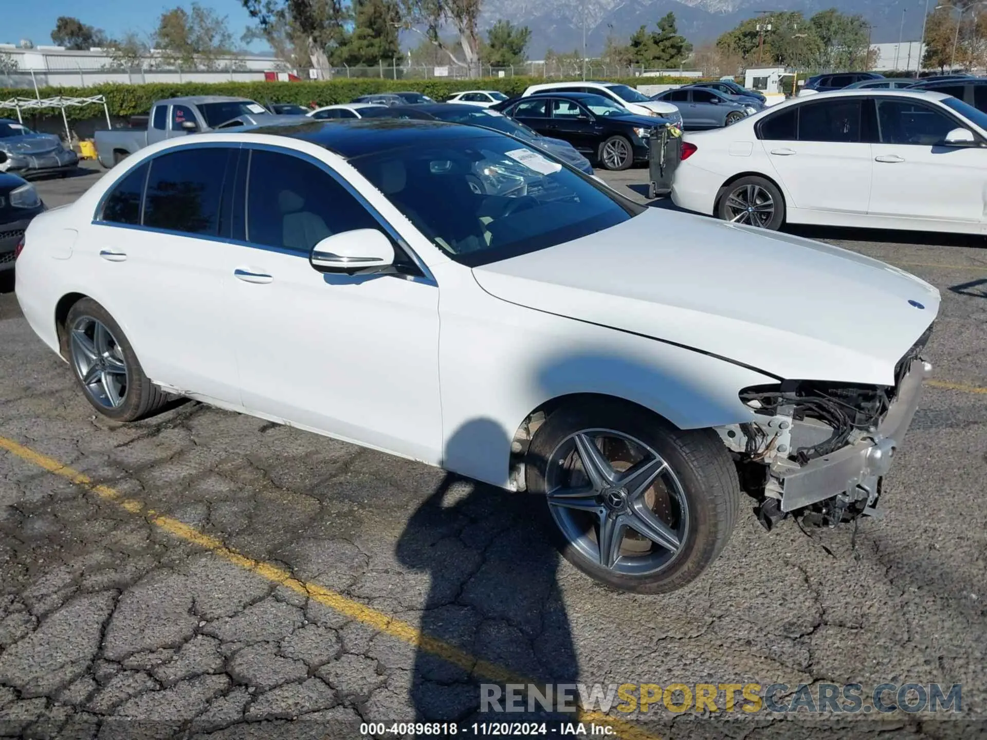 1 Photograph of a damaged car WDDZF8DB6LA735070 MERCEDES-BENZ E 350 2020