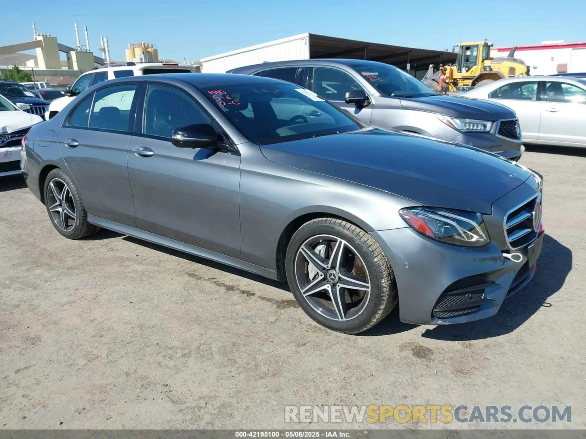 1 Фотография поврежденного автомобиля WDDZF8DB6LA753035 MERCEDES-BENZ E 350 2020