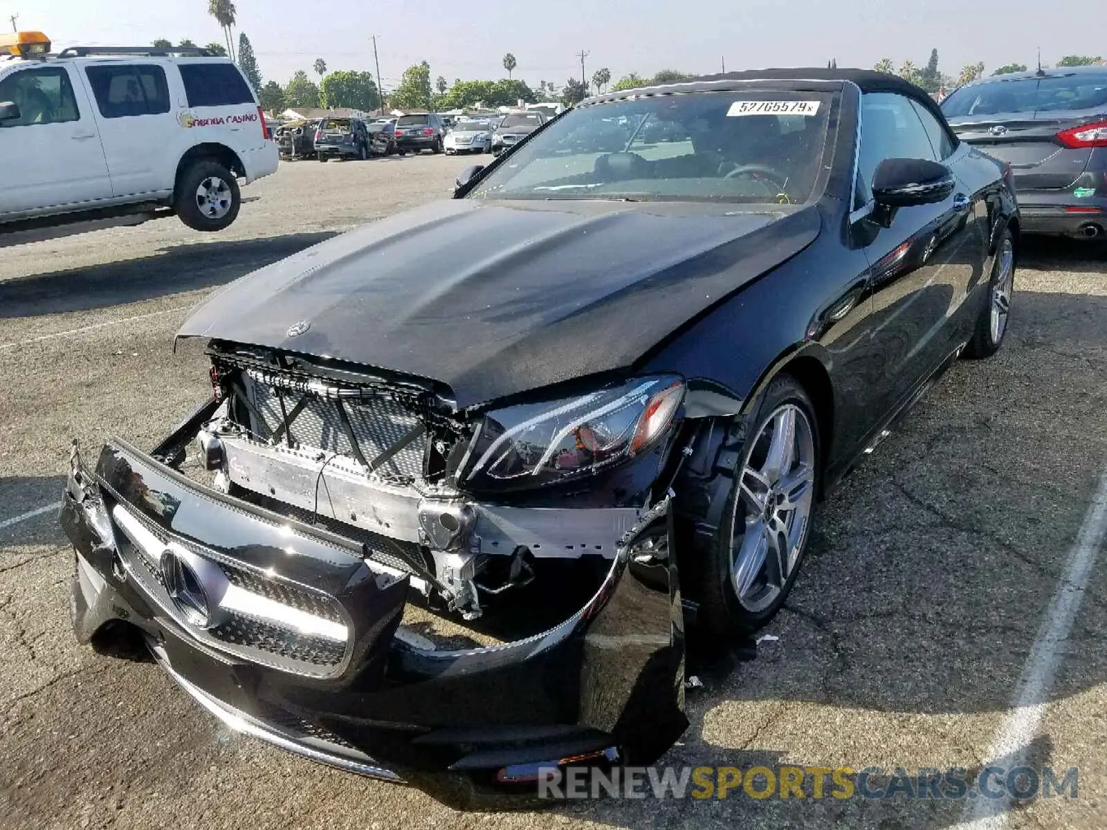2 Photograph of a damaged car WDD1K6HB8LF120224 MERCEDES-BENZ E 450 2020
