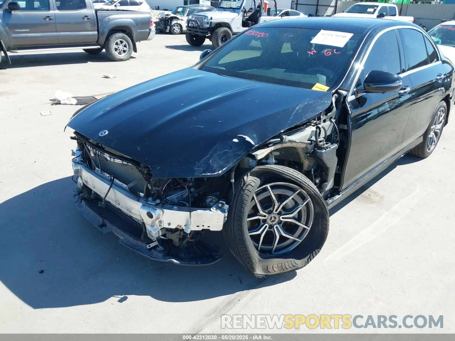 6 Photograph of a damaged car W1KZF5KB7PB181197 MERCEDES-BENZ E 450 2023
