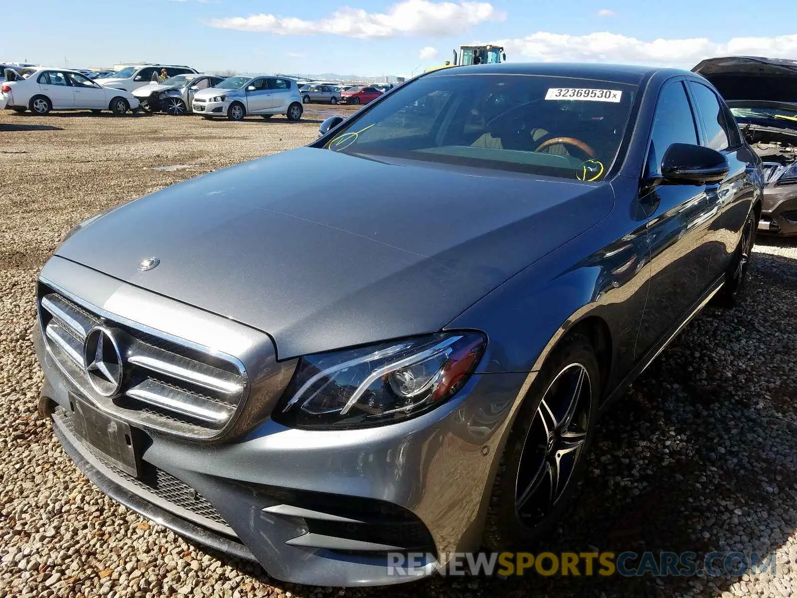 2 Photograph of a damaged car WDDZF6JB7KA504377 MERCEDES-BENZ E 450 4MAT 2019