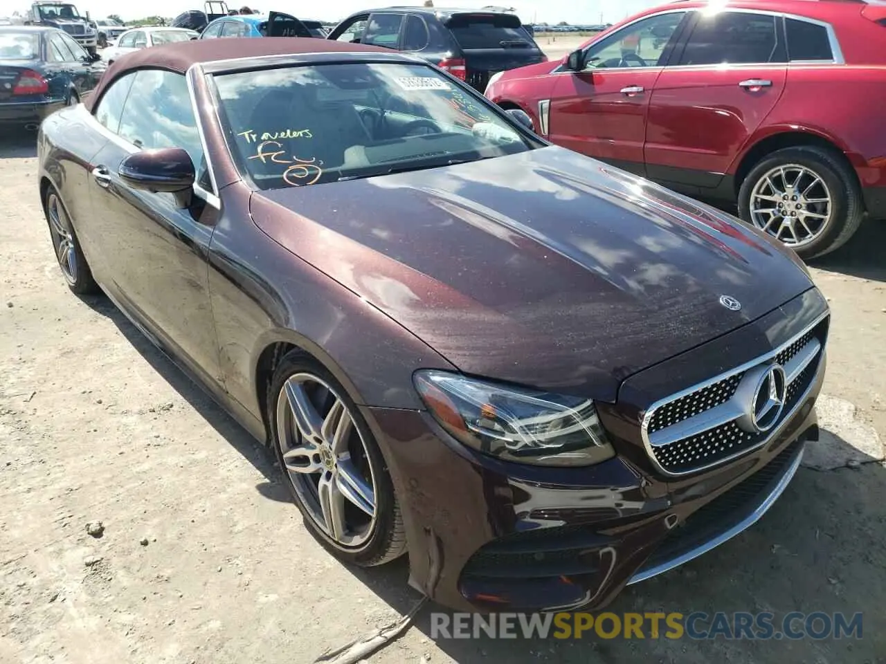 1 Photograph of a damaged car WDD1K6HB6KF103372 MERCEDES-BENZ E-CLASS 2019
