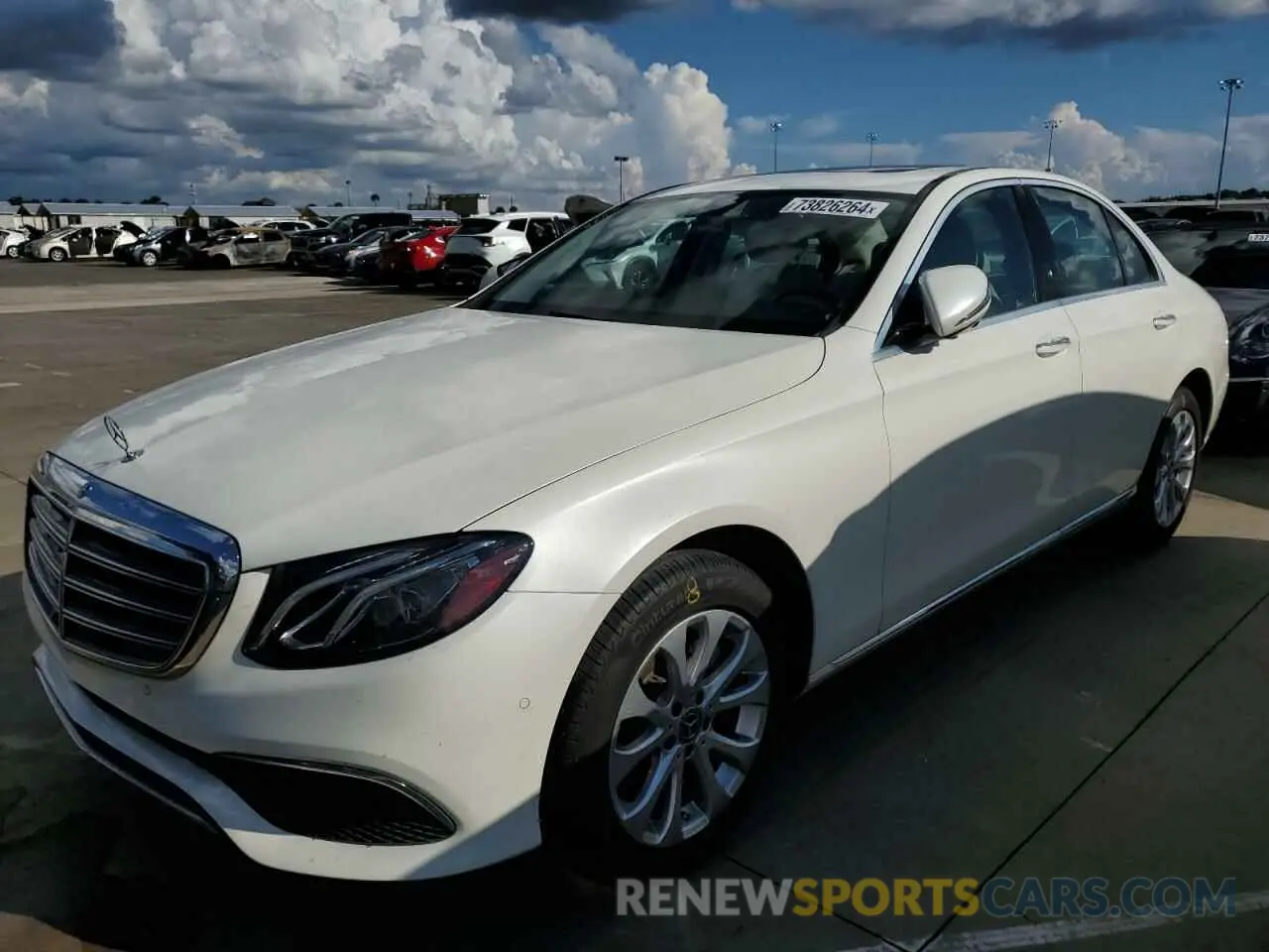1 Photograph of a damaged car WDDZF4JB1KA569522 MERCEDES-BENZ E-CLASS 2019