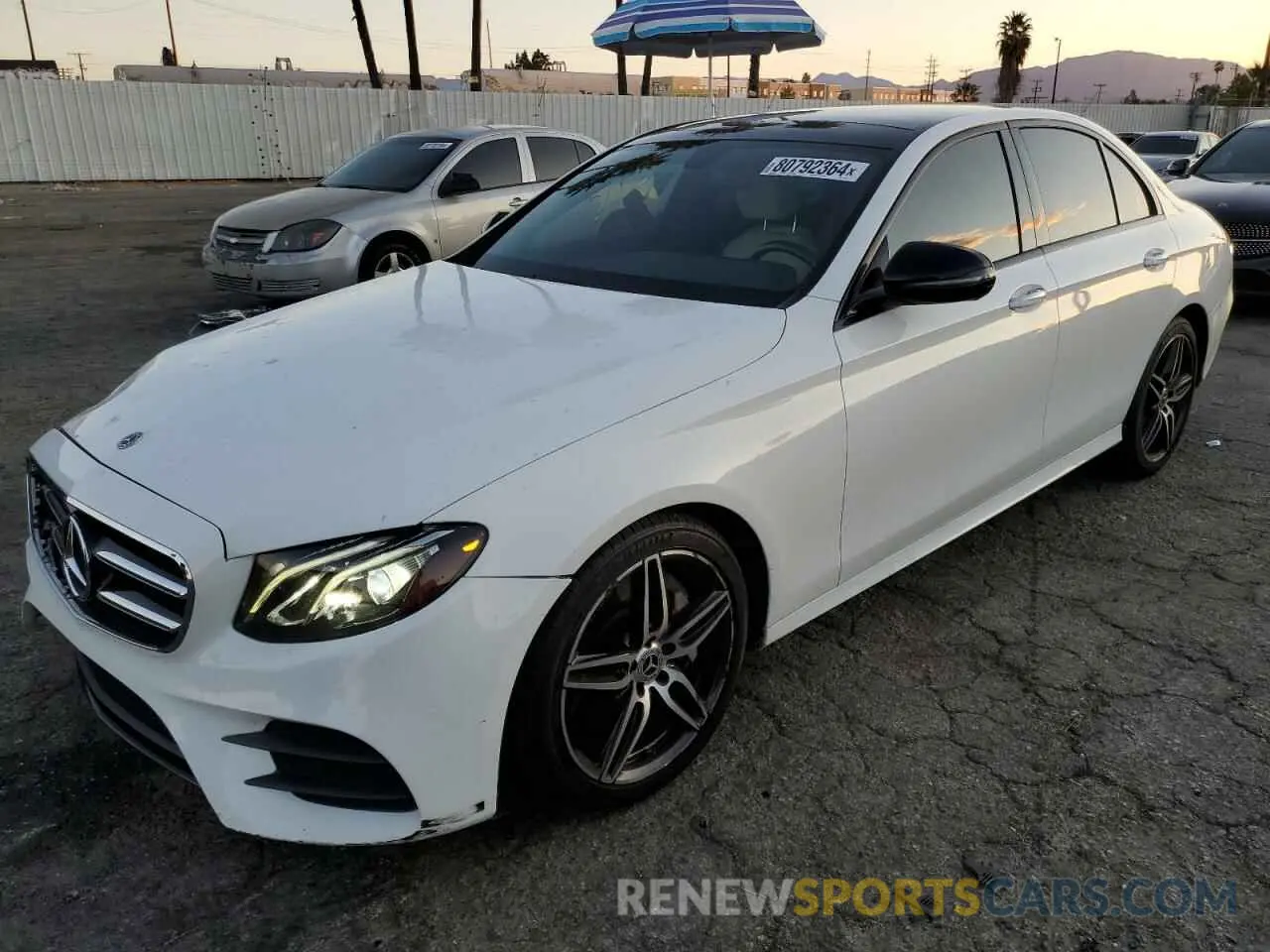 1 Photograph of a damaged car WDDZF4JB1KA631761 MERCEDES-BENZ E-CLASS 2019