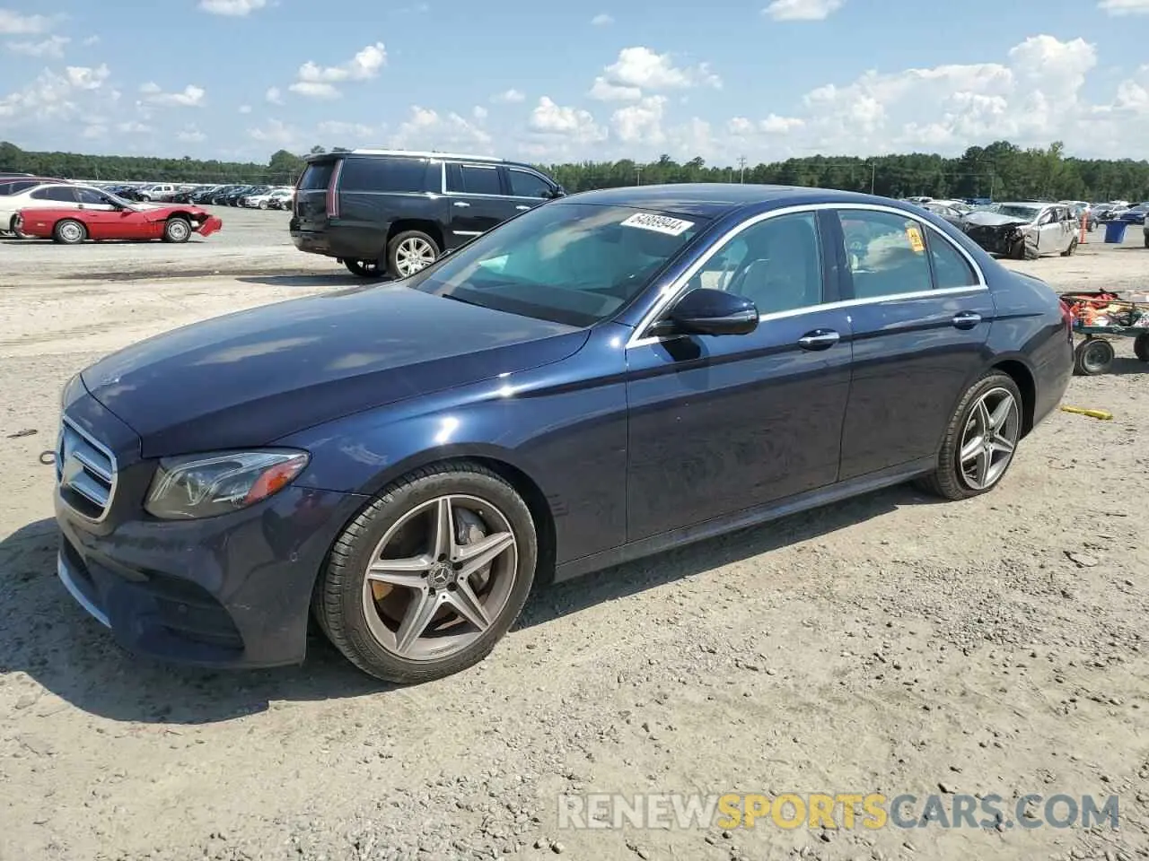 1 Photograph of a damaged car WDDZF4JB2KA563616 MERCEDES-BENZ E-CLASS 2019