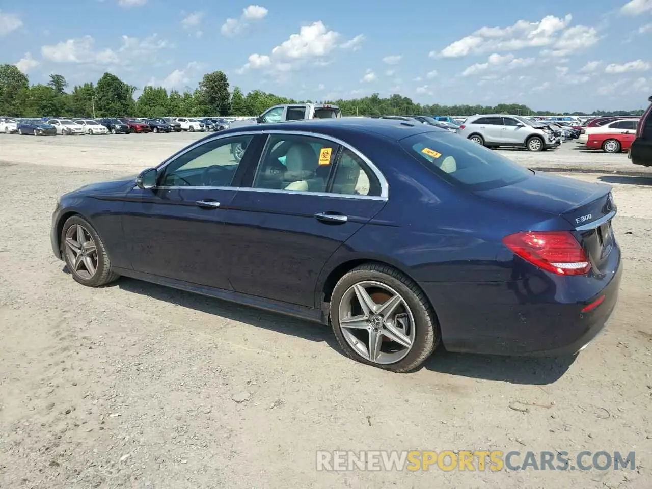 2 Photograph of a damaged car WDDZF4JB2KA563616 MERCEDES-BENZ E-CLASS 2019