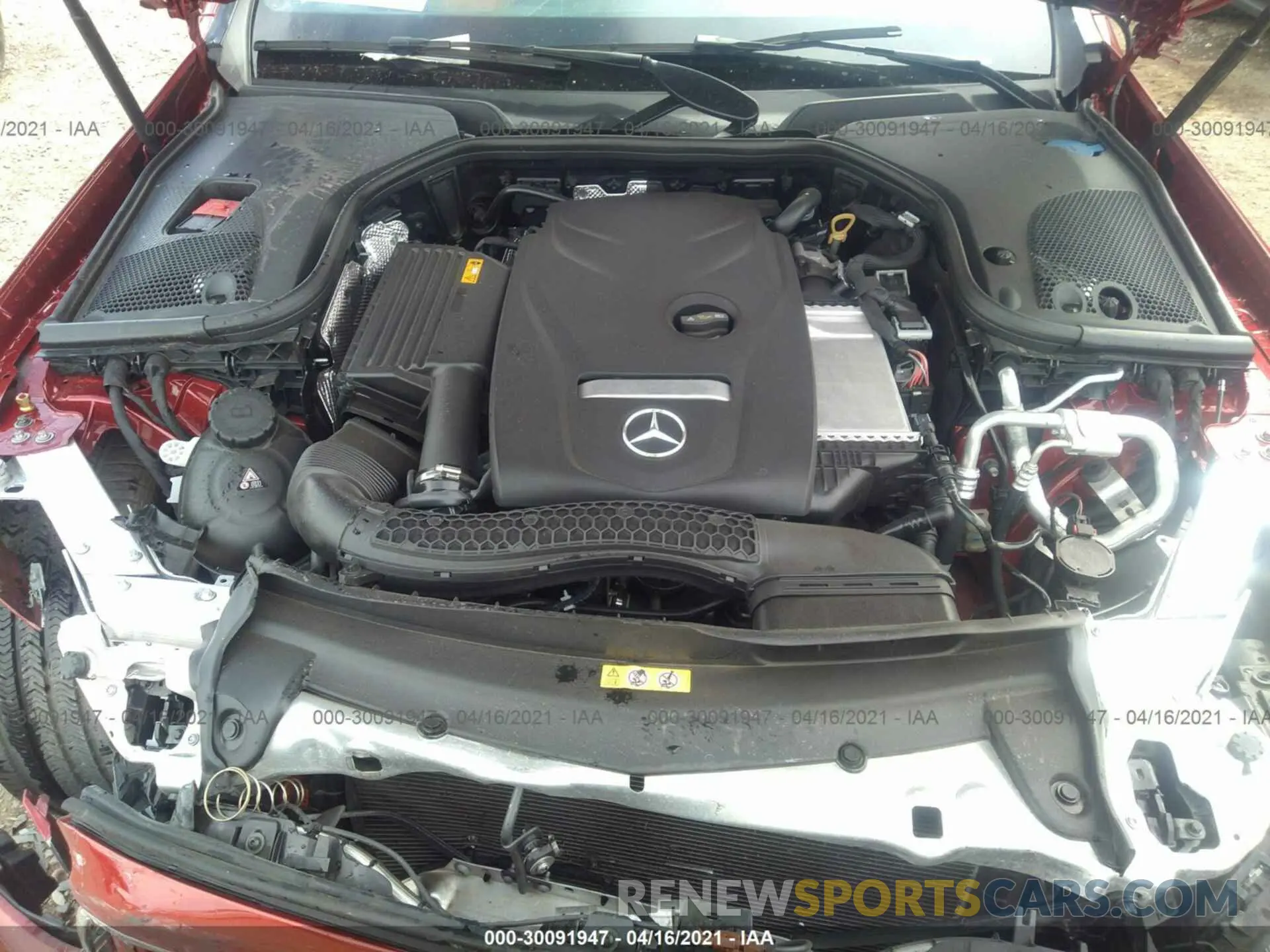 10 Photograph of a damaged car WDDZF4JB3KA620504 MERCEDES-BENZ E-CLASS 2019