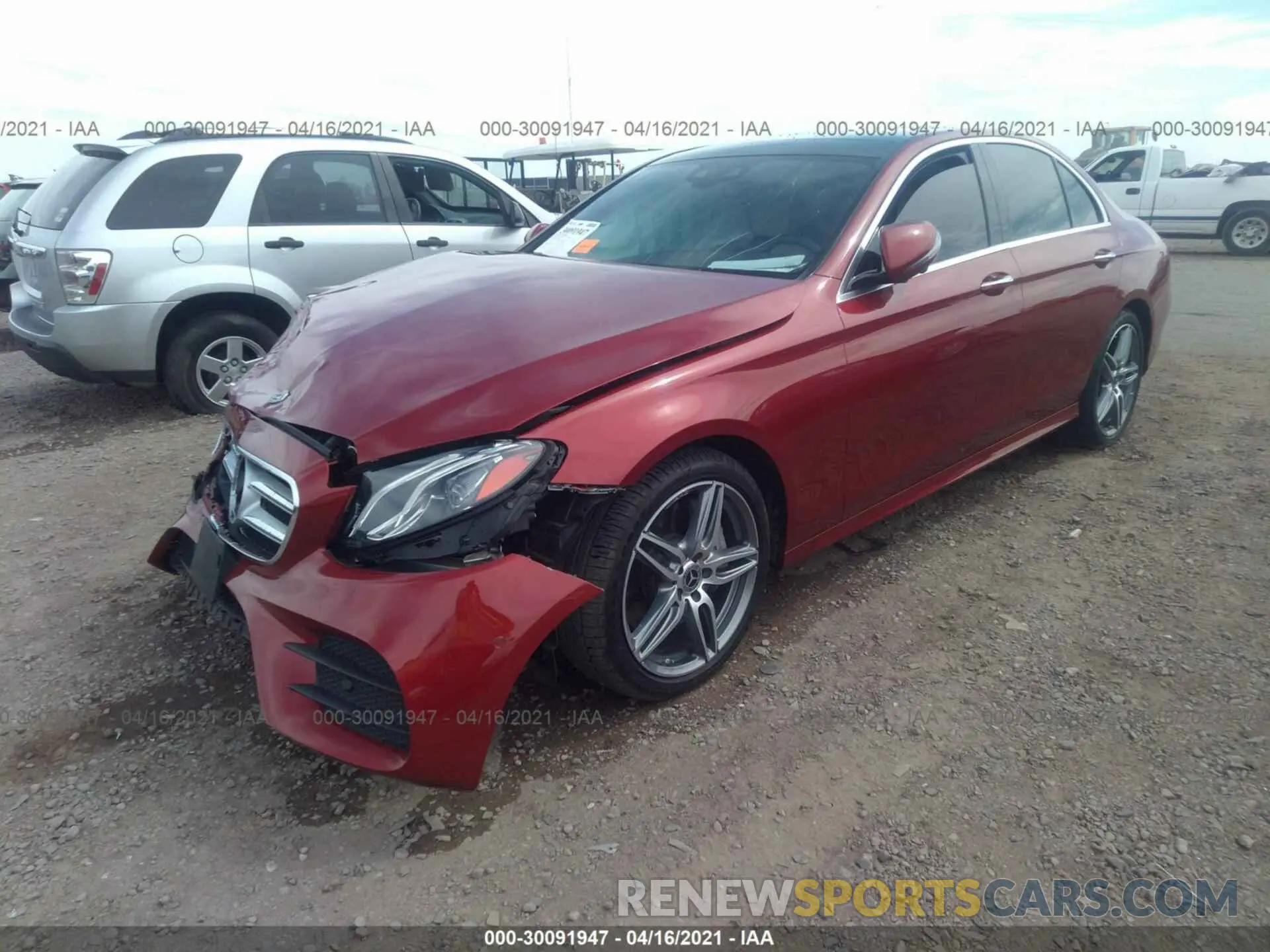 2 Photograph of a damaged car WDDZF4JB3KA620504 MERCEDES-BENZ E-CLASS 2019