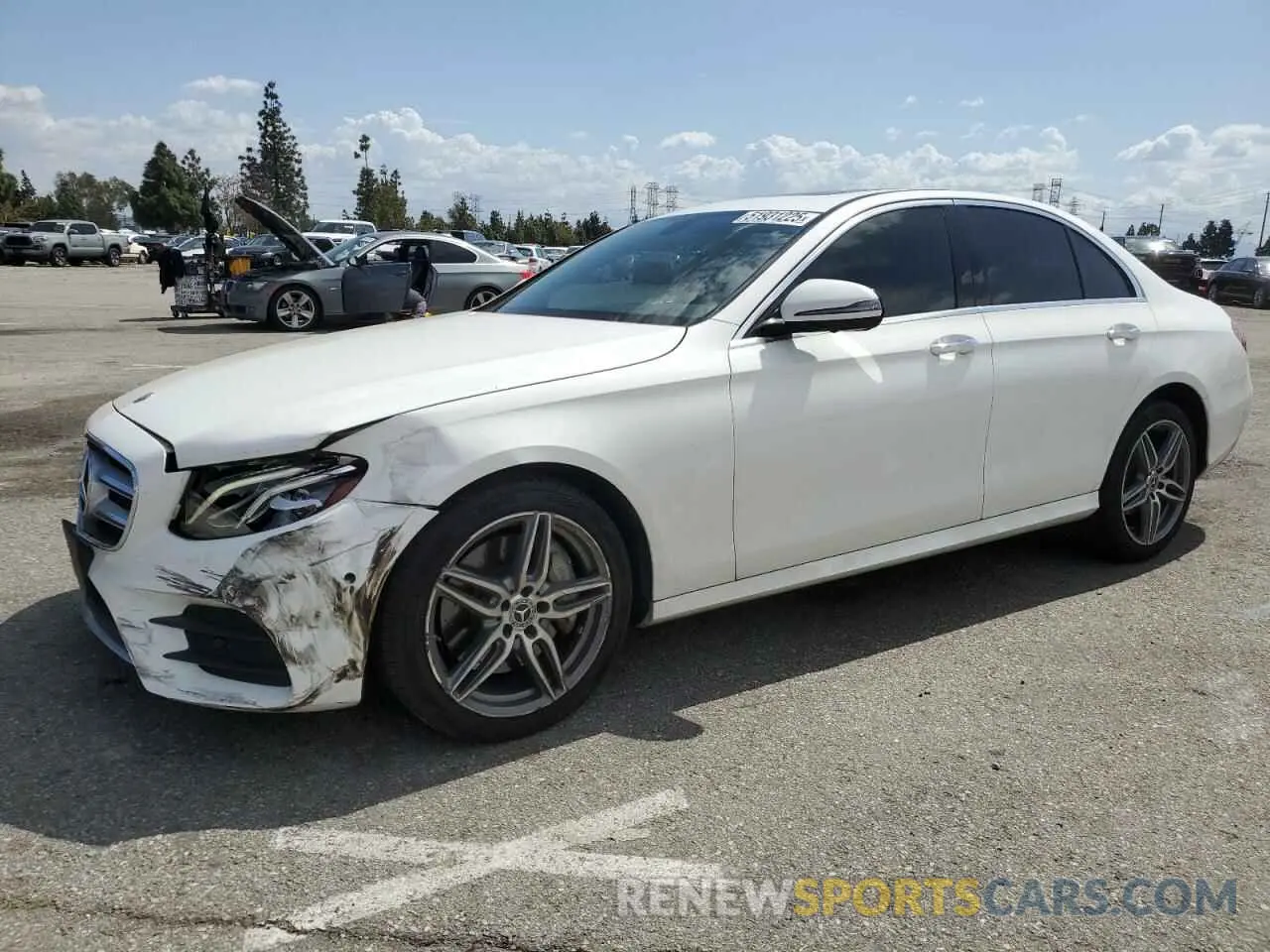 1 Photograph of a damaged car WDDZF4JB4KA568736 MERCEDES-BENZ E-CLASS 2019