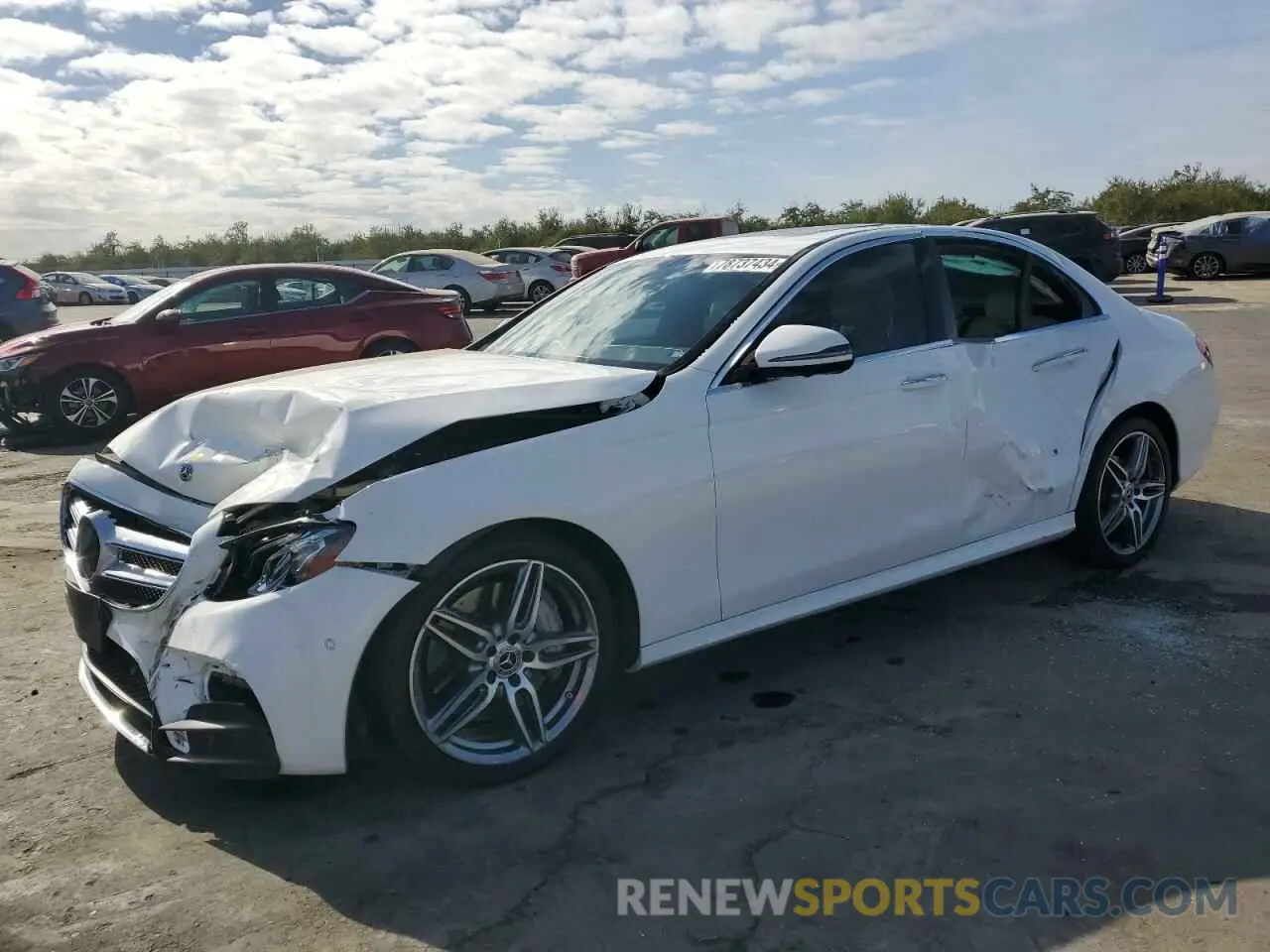 1 Photograph of a damaged car WDDZF4JB4KA676063 MERCEDES-BENZ E-CLASS 2019