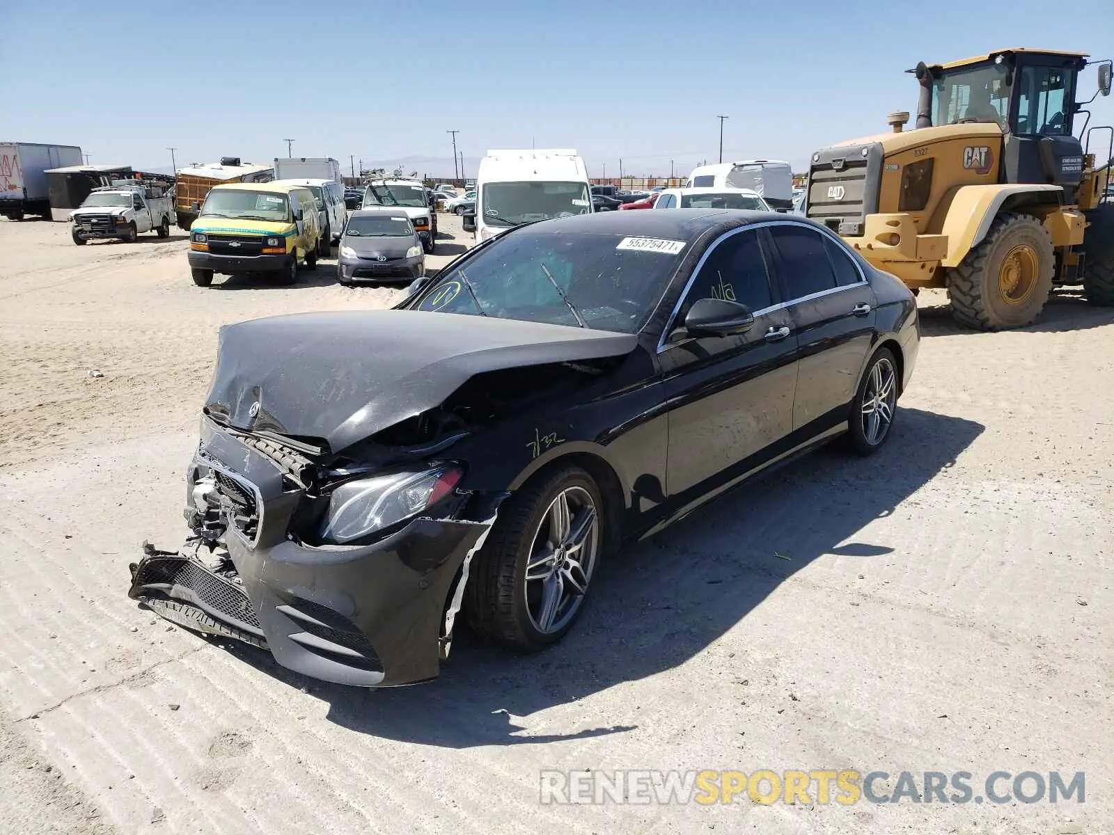 2 Photograph of a damaged car WDDZF4JB5KA526785 MERCEDES-BENZ E-CLASS 2019
