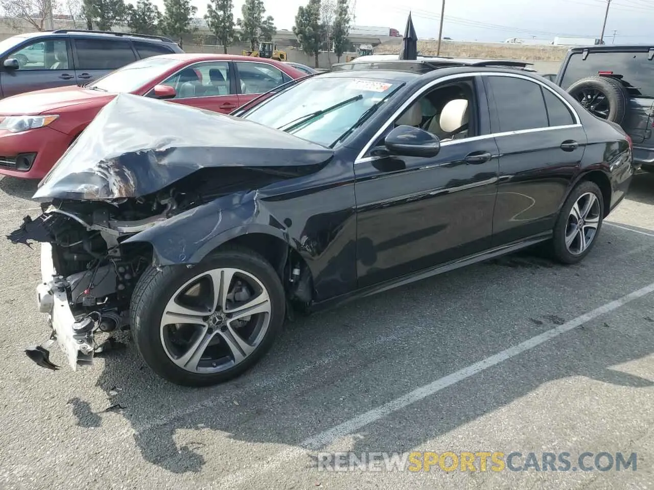 1 Photograph of a damaged car WDDZF4JB5KA599350 MERCEDES-BENZ E-CLASS 2019