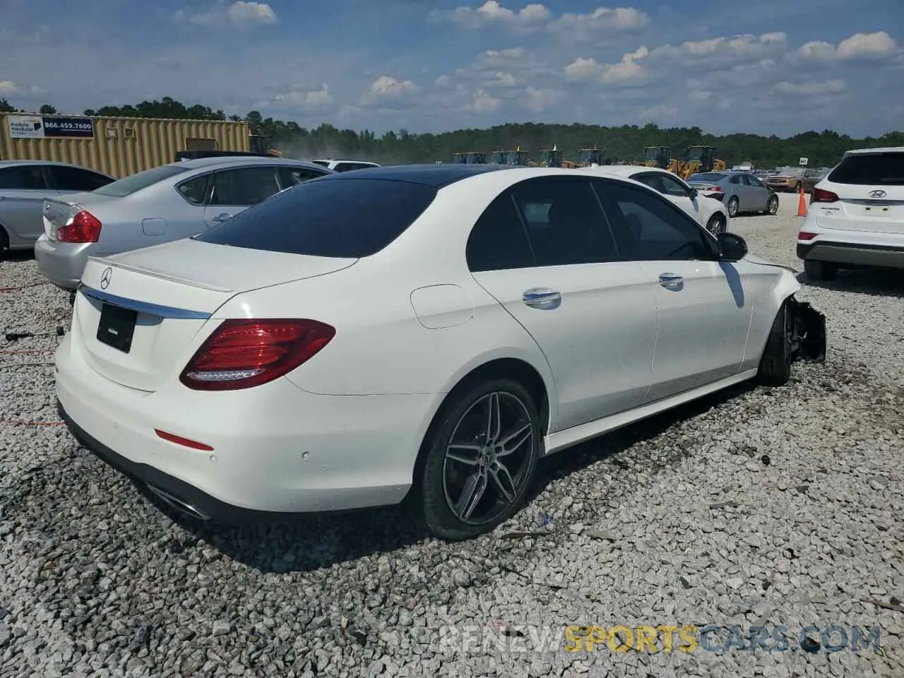 3 Photograph of a damaged car WDDZF4JB5KA631293 MERCEDES-BENZ E-CLASS 2019