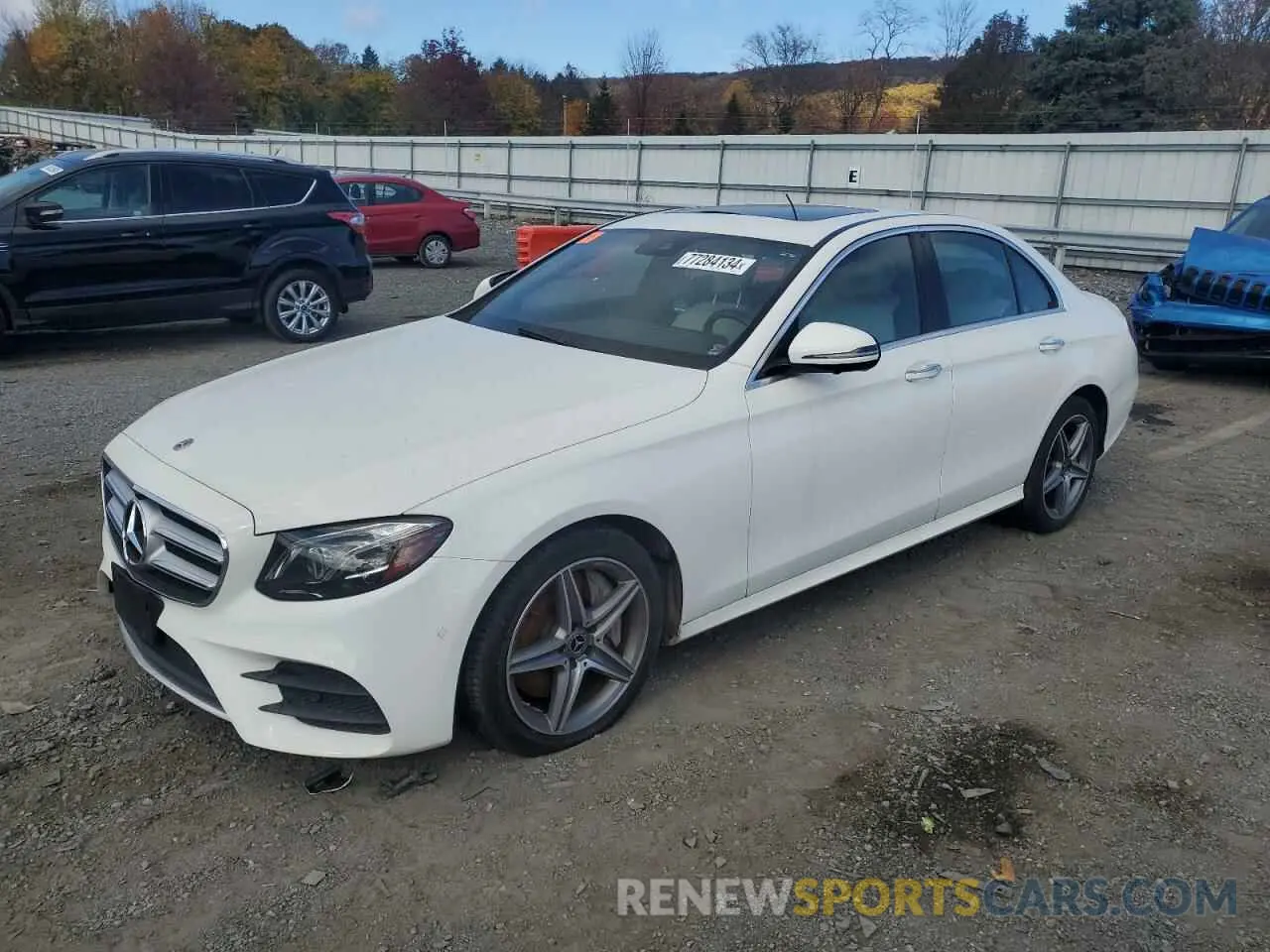 1 Фотография поврежденного автомобиля WDDZF4JB6KA563294 MERCEDES-BENZ E-CLASS 2019