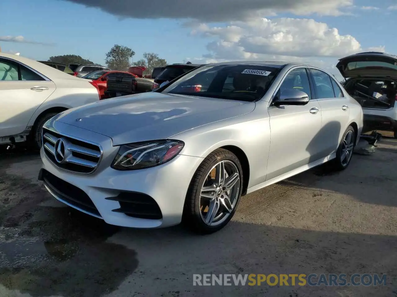 2 Фотография поврежденного автомобиля WDDZF4JB7KA523774 MERCEDES-BENZ E-CLASS 2019