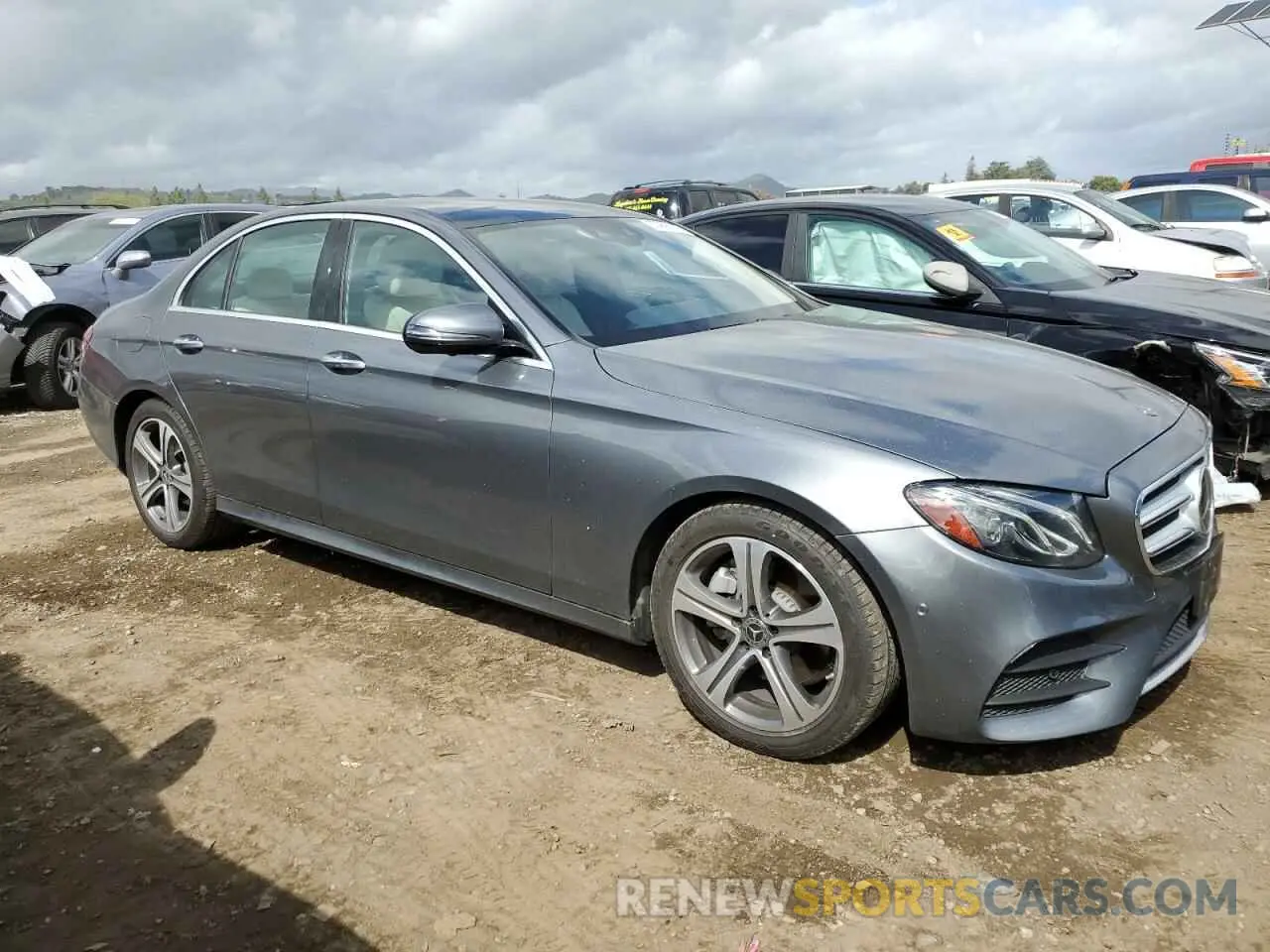 4 Photograph of a damaged car WDDZF4JB7KA592982 MERCEDES-BENZ E-CLASS 2019