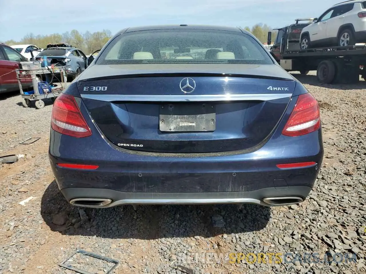 6 Фотография поврежденного автомобиля WDDZF4KB0KA623603 MERCEDES-BENZ E-CLASS 2019