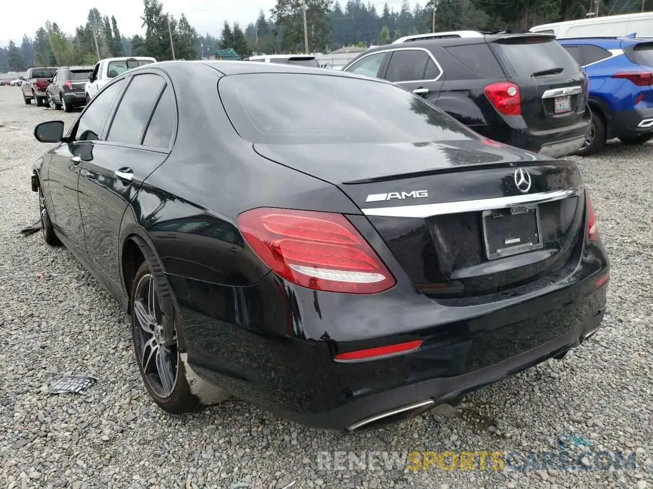 3 Photograph of a damaged car WDDZF4KB1KA489166 MERCEDES-BENZ E-CLASS 2019