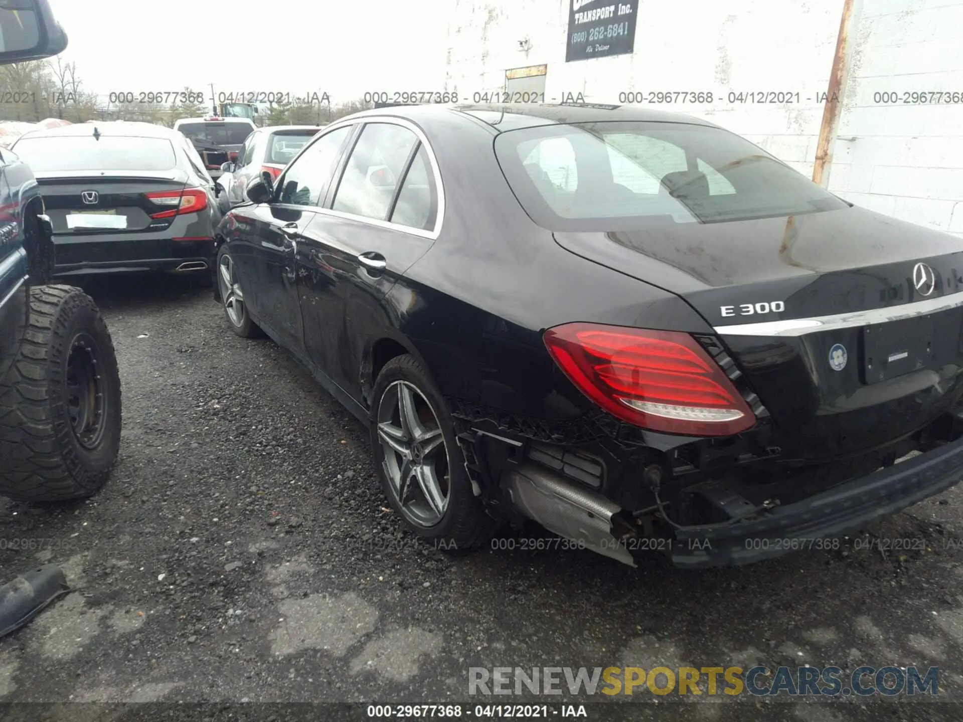 3 Photograph of a damaged car WDDZF4KB1KA546918 MERCEDES-BENZ E-CLASS 2019
