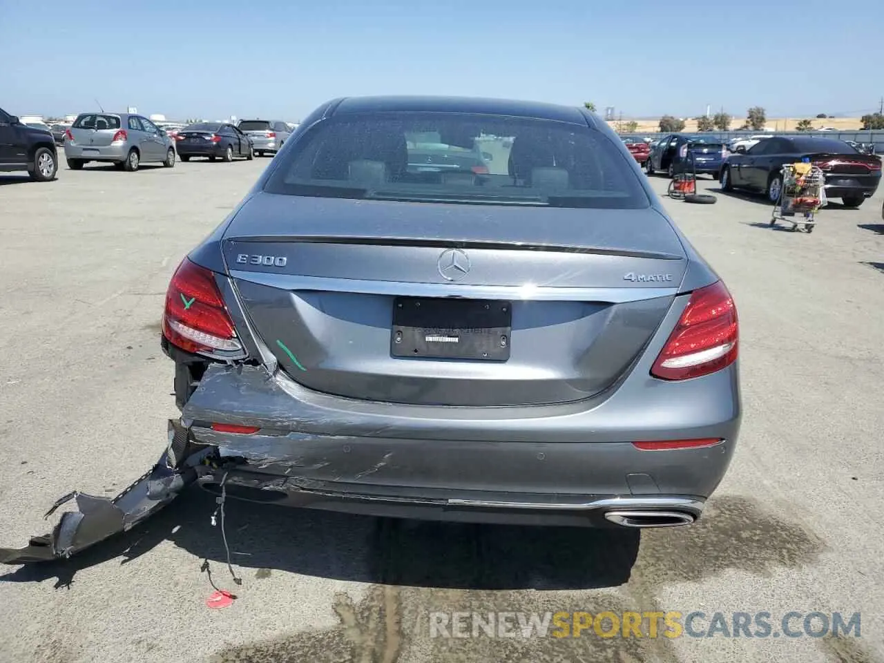 6 Photograph of a damaged car WDDZF4KB3KA657132 MERCEDES-BENZ E-CLASS 2019