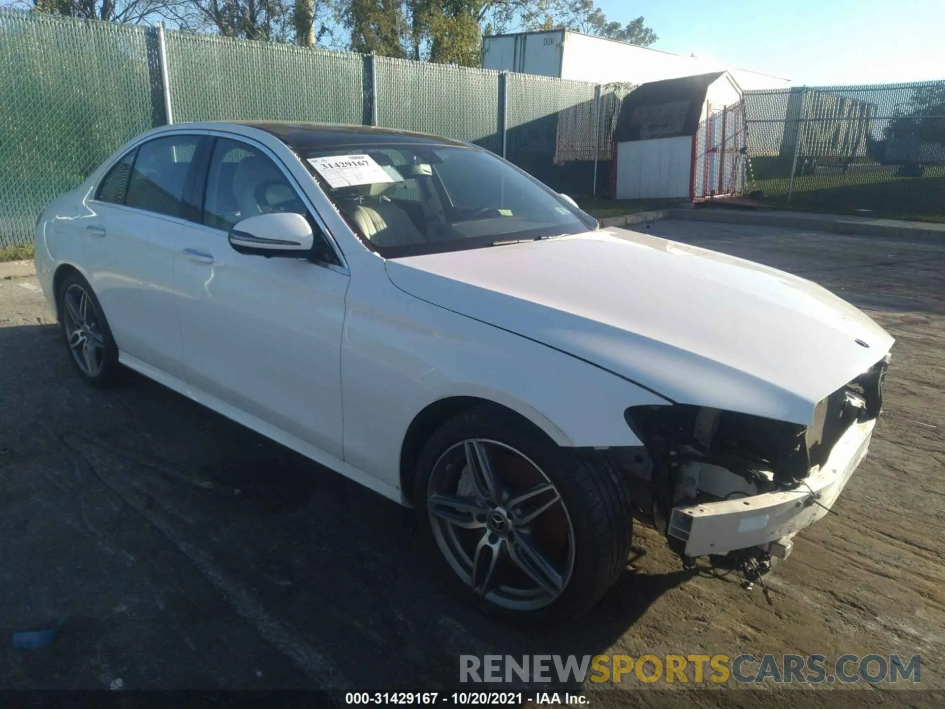 1 Photograph of a damaged car WDDZF4KB8KA618925 MERCEDES-BENZ E-CLASS 2019