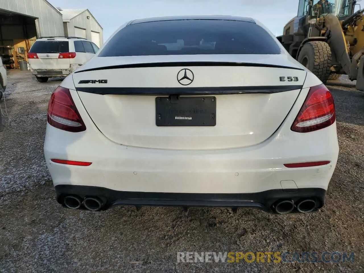 6 Photograph of a damaged car WDDZF6BB1KA489065 MERCEDES-BENZ E-CLASS 2019