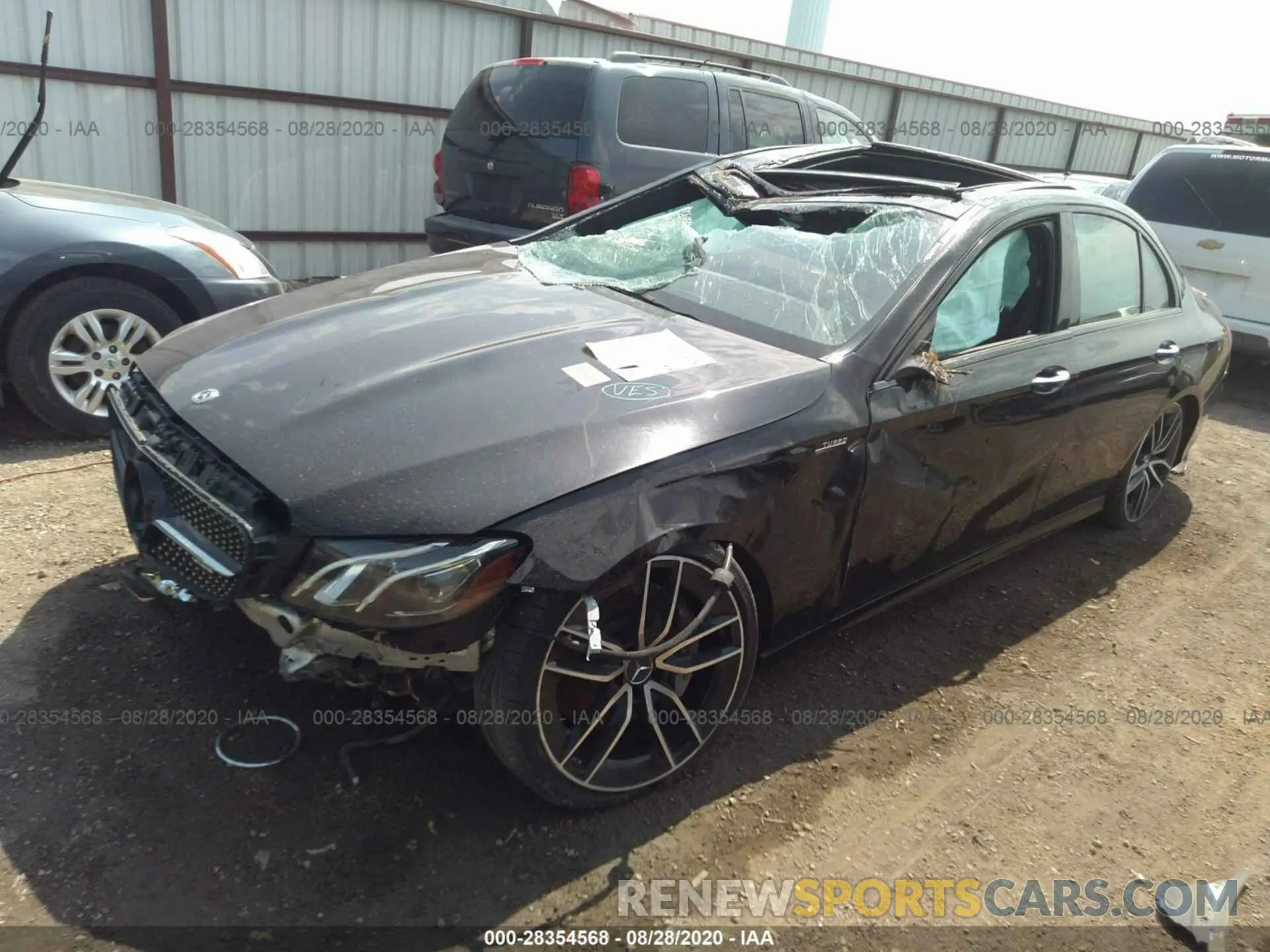 2 Photograph of a damaged car WDDZF6BB2KA586498 MERCEDES-BENZ E-CLASS 2019