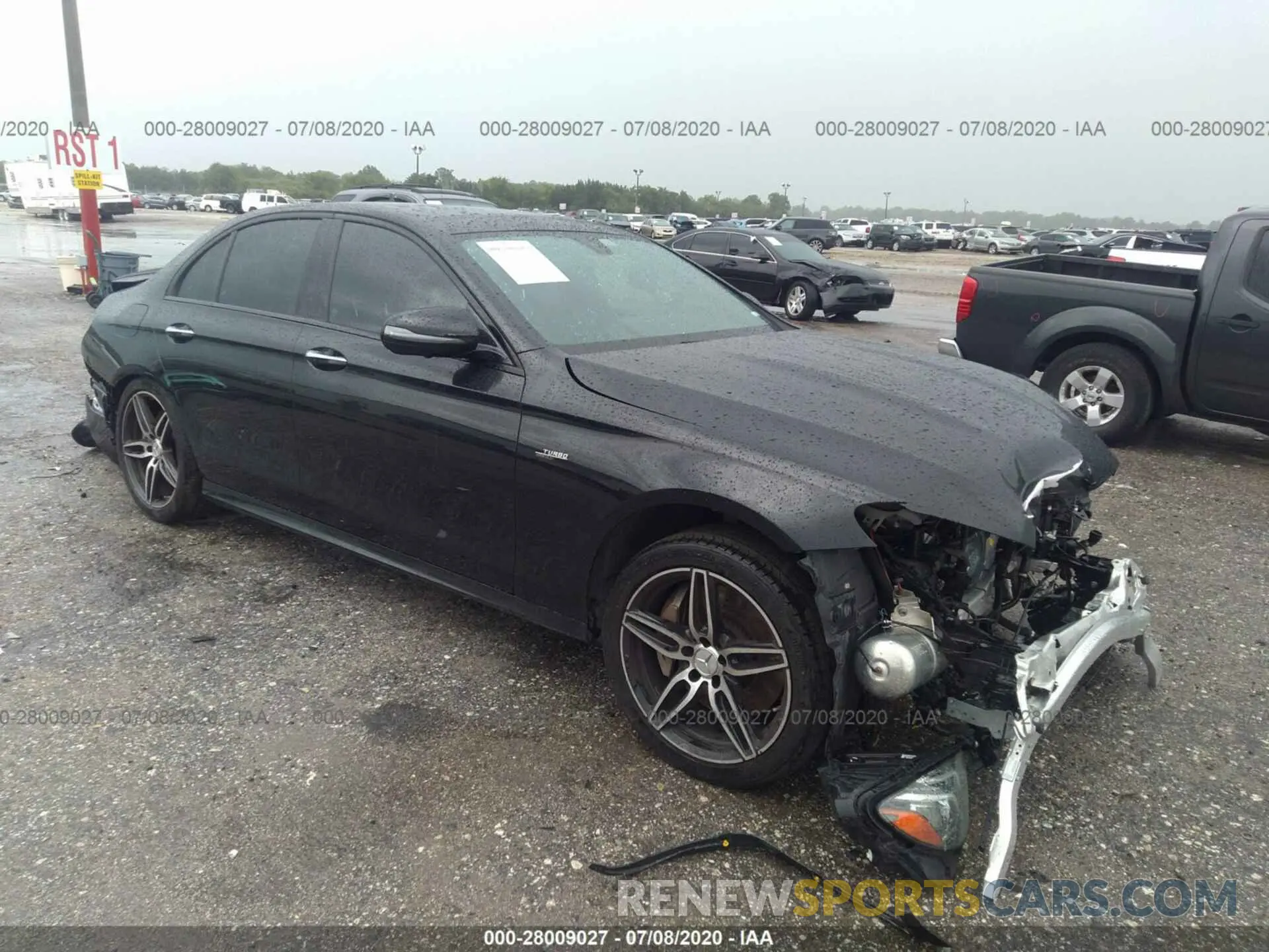 1 Photograph of a damaged car WDDZF6BB3KA492971 MERCEDES-BENZ E-CLASS 2019