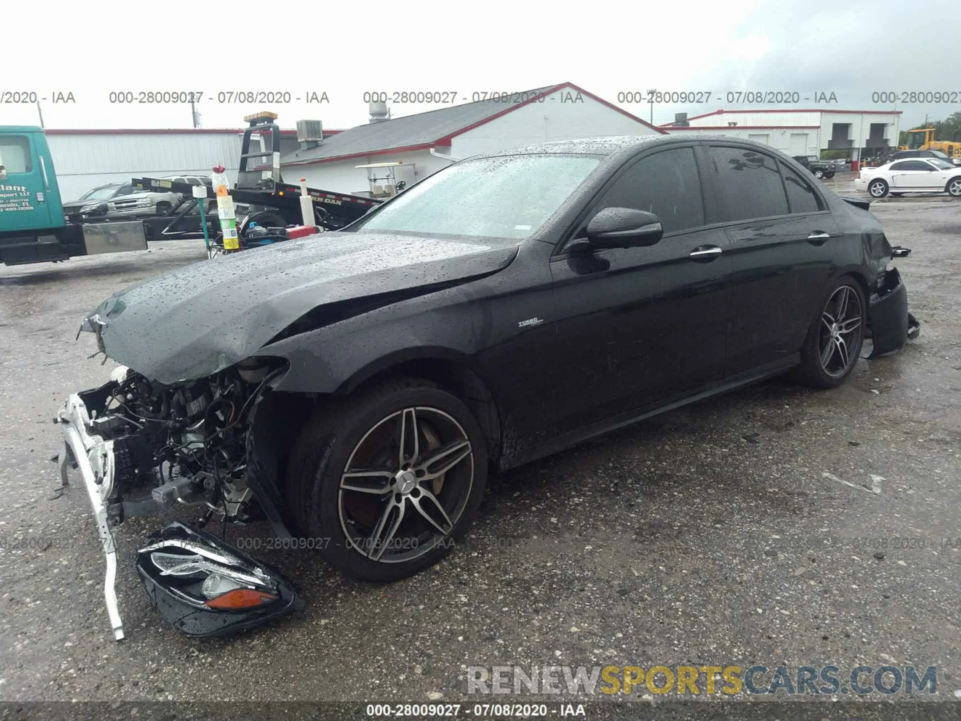 2 Photograph of a damaged car WDDZF6BB3KA492971 MERCEDES-BENZ E-CLASS 2019