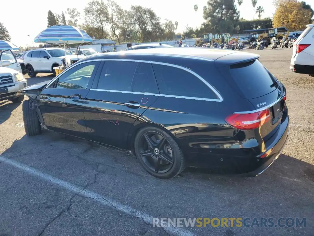 2 Фотография поврежденного автомобиля WDDZH6JB2KA528466 MERCEDES-BENZ E-CLASS 2019