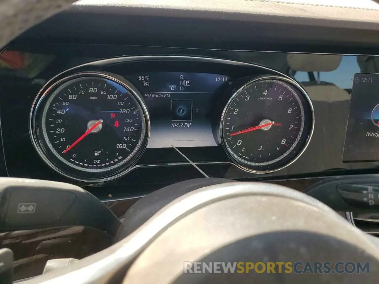 9 Фотография поврежденного автомобиля W1KZF8DB0LA827095 MERCEDES-BENZ E-CLASS 2020