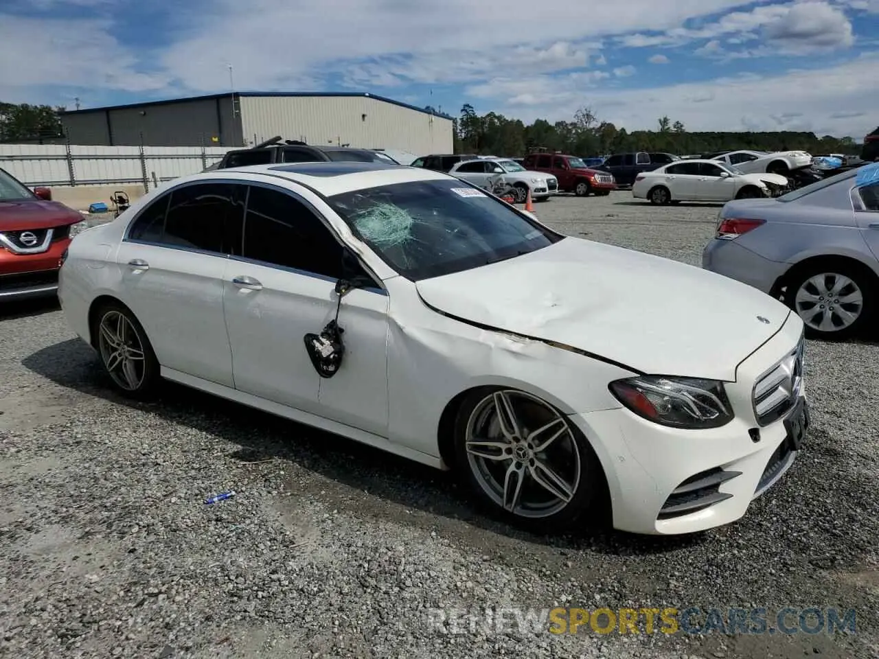 4 Фотография поврежденного автомобиля W1KZF8DB4LA830162 MERCEDES-BENZ E-CLASS 2020
