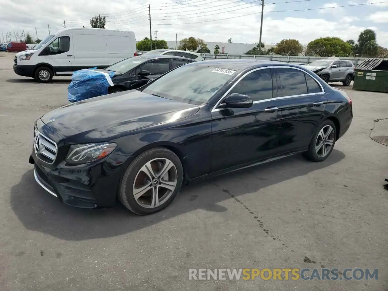1 Photograph of a damaged car W1KZF8DB5LA829408 MERCEDES-BENZ E-CLASS 2020