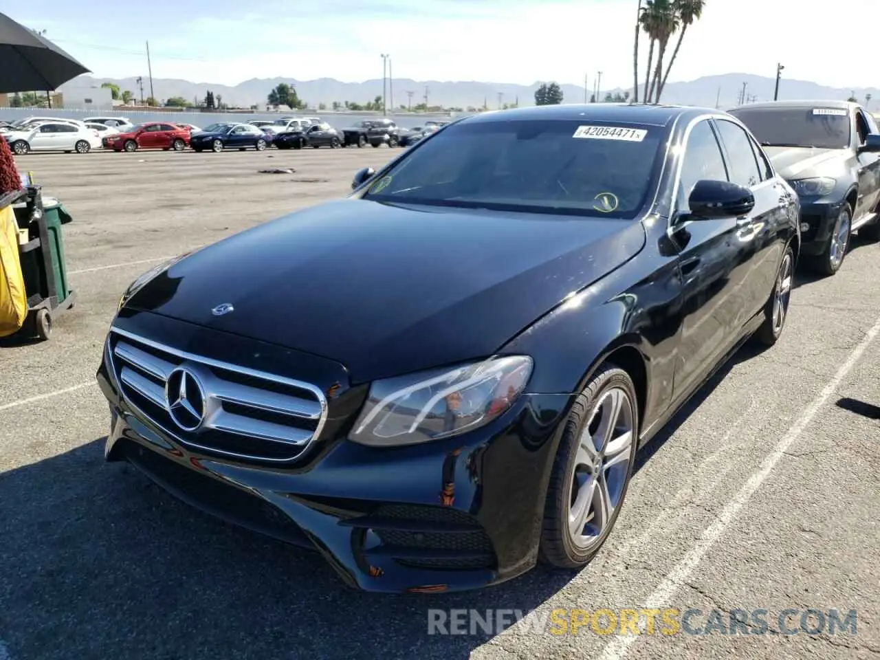 2 Photograph of a damaged car W1KZF8DB6LA768019 MERCEDES-BENZ E CLASS 2020