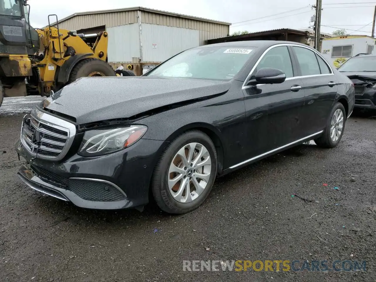 1 Photograph of a damaged car W1KZF8EB3LA824464 MERCEDES-BENZ E-CLASS 2020