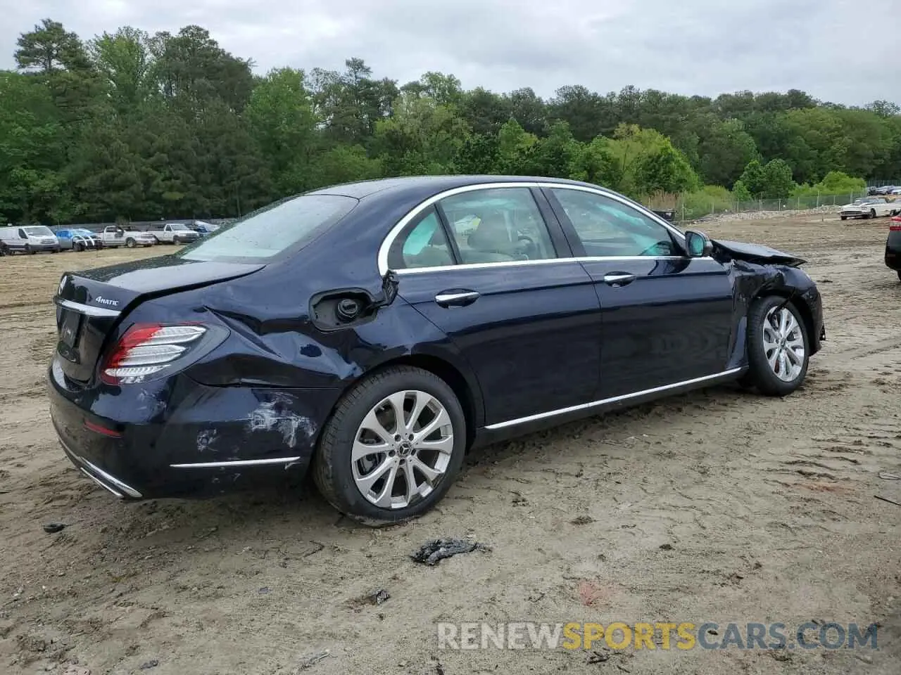 3 Photograph of a damaged car W1KZF8EB3LA843919 MERCEDES-BENZ E-CLASS 2020