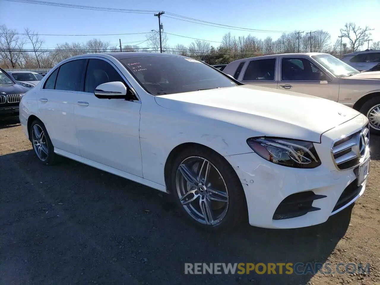 4 Photograph of a damaged car W1KZF8EB5LA808038 MERCEDES-BENZ E-CLASS 2020