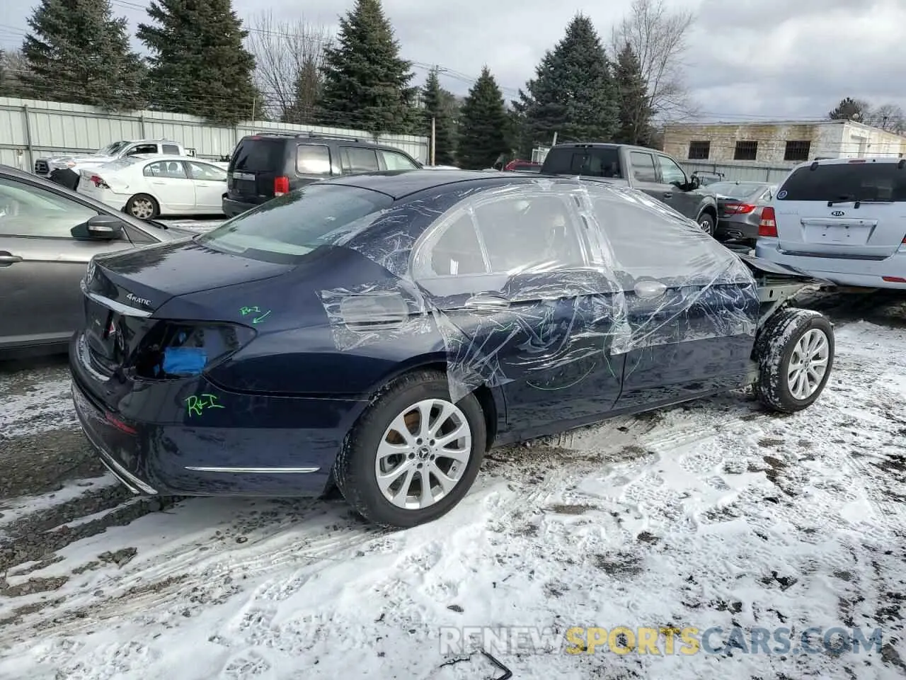 3 Фотография поврежденного автомобиля W1KZF8EB8LA803786 MERCEDES-BENZ E-CLASS 2020