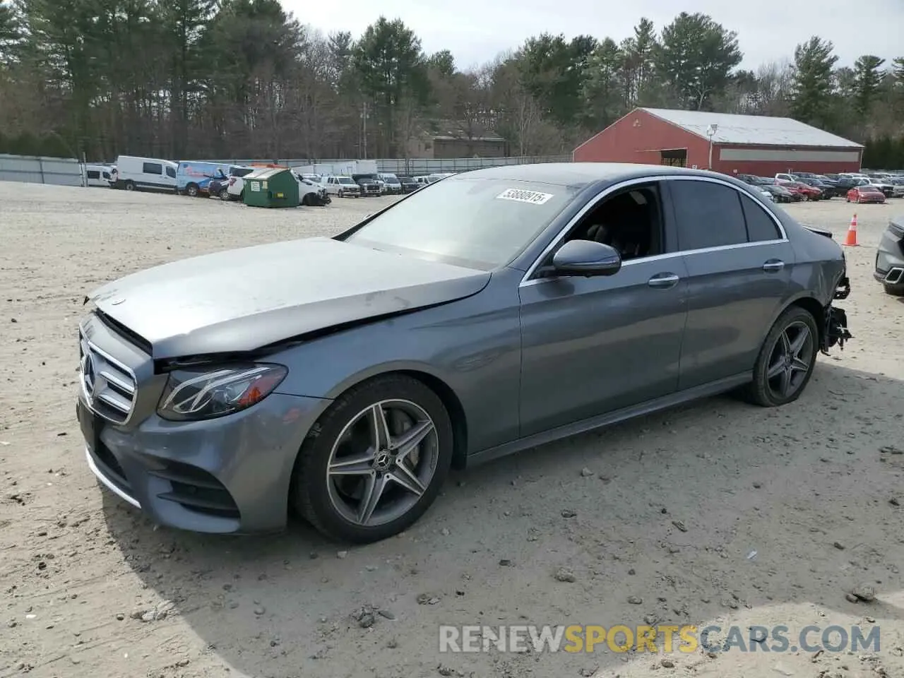 1 Photograph of a damaged car W1KZF8EBXLA831699 MERCEDES-BENZ E-CLASS 2020